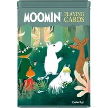 Barbo Toys Moomin Playing Cards Tin Forest