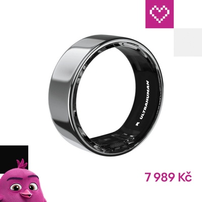 Ultrahuman Ring Air Space Silver velikost 8 UHRA-AS-08