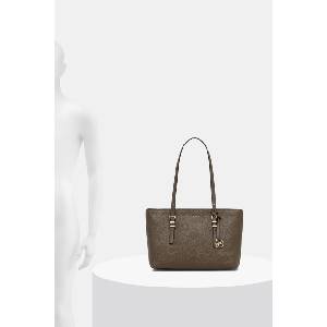 Michael Kors шопинг чанта дамска от кожа QUINN (30T5GQNT2L) - answear - 430,09 лв