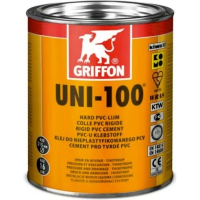 Griffon UNI-100 gT lepidlo na PVC se štětcem 1000 ml