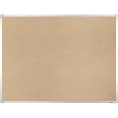 BoardOK Textilní tabule 120 × 90 cm, šedý rám