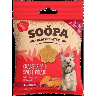Soopa Healthy Bites s brusnicami a batatmi 50 g