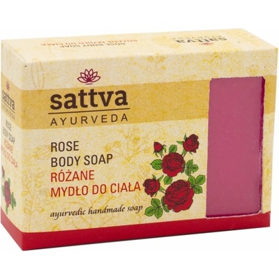 Sattva bylinné mýdlo s růží 125 g