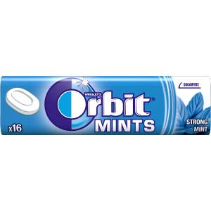 Orbit Бонбони Strong Mint, 16 броя, 28 g (2235384)