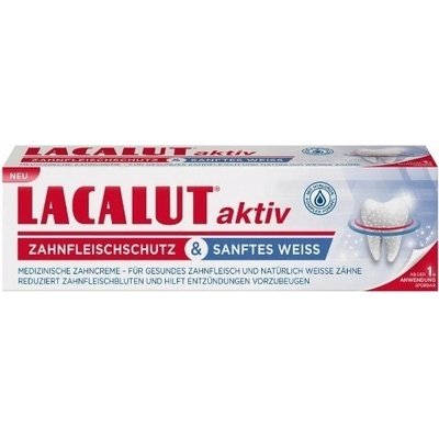 Lacalut Aktiv zub.pasta ochrana dásní & jemné bělení 75 ml
