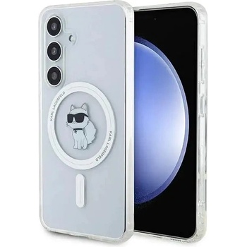 KARL LAGERFELD Кейс Karl Lagerfeld IML Choupette MagSafe за Samsung Galaxy S24, прозрачен