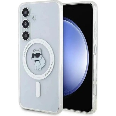 KARL LAGERFELD Кейс Karl Lagerfeld IML Choupette MagSafe за Samsung Galaxy S24, прозрачен