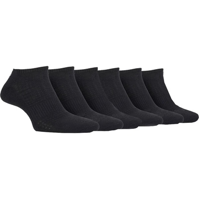 Jeep Дамски чорапи Jeep 6 Pack Trainer Socks Ladies - Black
