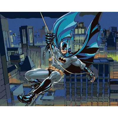 Zuty Batman ochránce gothamu 40 x 50 cm vypnuté plátno na rám 8596530134091