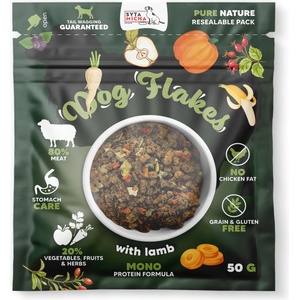 Syta Micha Сушена храна с агнешко за кучета тип Air-Dried BARF Syta Micha Dog Flakes Lamb 50гр/700гр - petvitaminhouse - 7,63 лв