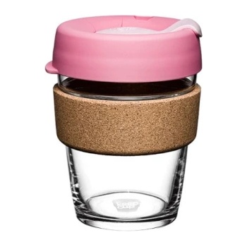 KeepCup Brew Cork M - Saskatoon Pink (BCSAS12)