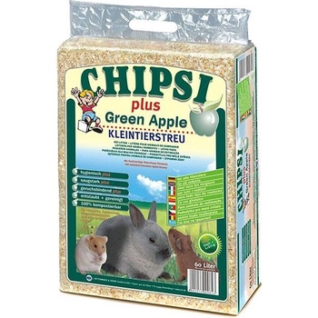 JRS Chipsi Plus Green Apple s vůní jablka 60 L