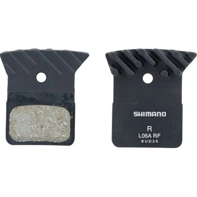 Brzdové destičky SHIMANO L05A-RF polymerové s chladičem