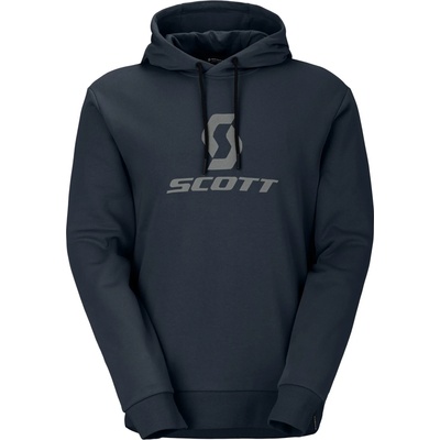 SCOTT Мъжки суичър Scott Hoody Icon L/S Hoodie - Dark Blue - размер M (017-4353-0212)