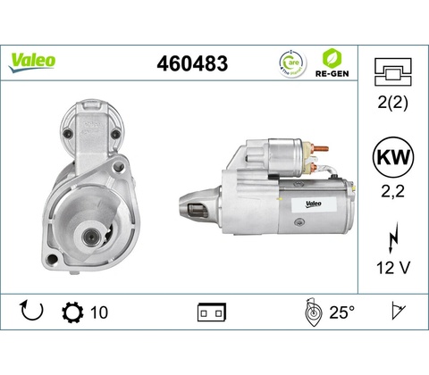 Štartér VALEO 460483