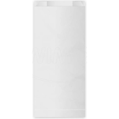 Wimex Papierové vrecko s bočným skladom biele 14+7 x 32 cm `2kg` (100 ks)