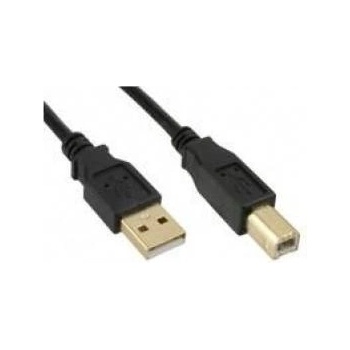 Shine Inline MicroConnect USB2.0 A-B 5m M-M Goldplated Black