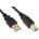 Shine Inline MicroConnect USB2.0 A-B 5m M-M Goldplated Black