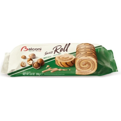 Balconi Roll Nocciola oříšková roláda 250 g