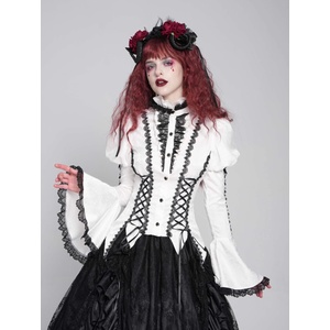 Devil fashion дамска риза DEVIL FASHION - White Love - SHT14202