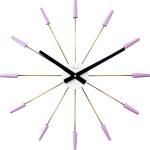 NeXtime Стенен часовник Plug Inn лавандулов (2610LA)