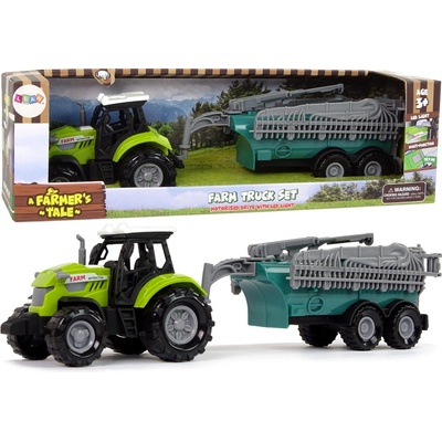 Mamido Traktor s postřikovačem zelený