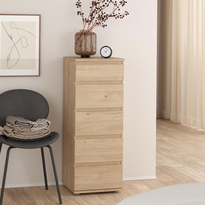  Скрин Nova с 5 чекмеджета Jackson Hickory - emdesign - 215,14 лв
