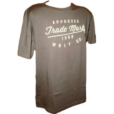 Wolf pánské tričko tmavě šedé