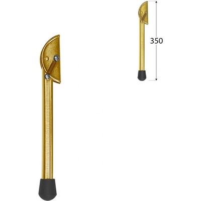 podpěrka garáž. dveří 350x17,0mm ST350