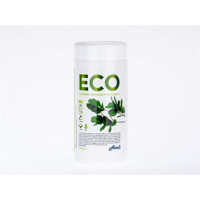 ECO vlhčené ubrousky na plasty, 100 ks ECO-00103