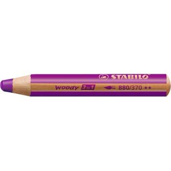 STABILO Лилав тебеширен молив Stabilo Woody 880/370 (880/370)