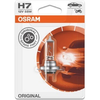 Image 1 of OSRAM Крушка OSRAM H7, 12V, 55W, 4150К, 1500lm, 1 брой
