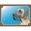 Ostatní pomůcky pro psy Dafiko Tabulka Německá Doga modrá