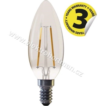 Emos LED žárovka Vintage Candle 2W E14 Teplá bílá+