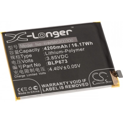 VHBW Батерия за Oppo A2 Pro / A3s / A5, 4200 mAh (888200306)