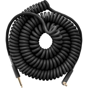 Dunlop MXR DCICB30R Coil Black 9 m Ъглов - Директен Инструментален кабел (DCICB30R)