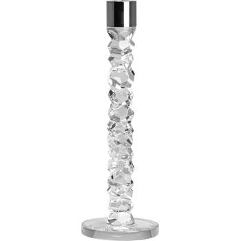Orrefors Свещник за класическа свещ Carat 29, 7 см сребрист (6590165)
