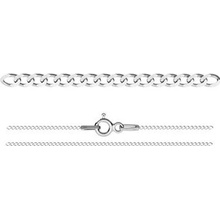 Nubis® Stříbrný řetízek očkový pancer NB-7025-46
