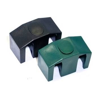 Příchytka plotová PVC pro panel 3D - zelená