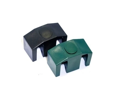 Příchytka plotová PVC pro panel 3D - zelená