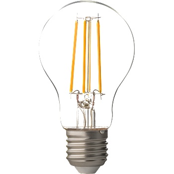 UltraLux Led filament ЛАМПА КРУШКА, ДИМИРАЩА, 8w, e27, 2700k, 220-240v ac, ТОПЛА (lfb752727d)