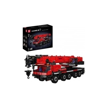 Mould King 17074 Autožeriav R/C LTM 1110 Červená