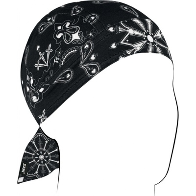 Zan Headgear Flydanna Spflx Blk Paisly Zl101 Zl101