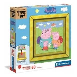 Clementoni Peppa Pig Frame me Up puzzle 60pcs