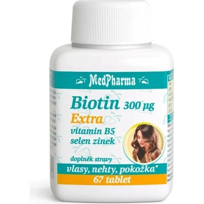 MedPharma Biotin 300mcg Extra 67 tablet