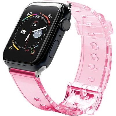 HQWear Резервна силиконова каишка HQWear за Apple Watch 6/5/4/3/2 (44mm / 42mm), Червен (KXG0021975)