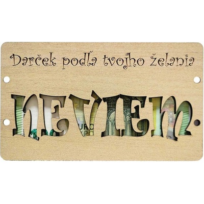Svatební obálka na peníze - Na první milion