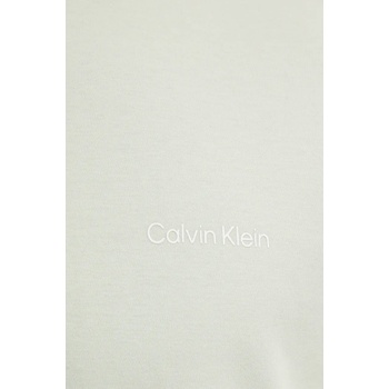 Calvin Klein Памучна тениска Calvin Klein в сиво с изчистен дизайн K10K109894 (K10K109894)