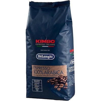 KIMBO Кафе на зърна Kimbo Delonghi 100% Arabica, 1кг (DLSC613)