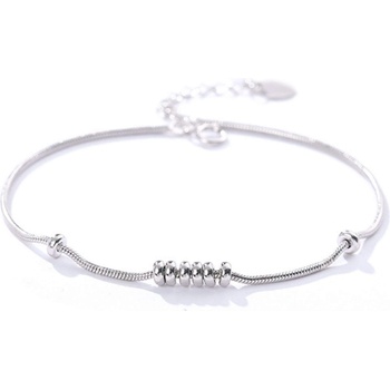 Silenti Jewelry Сребърна гривна "Смисъл